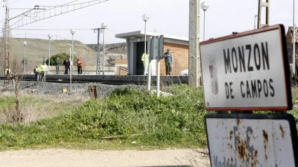 Paso a nivel de Monzón de Campos (Palencia)