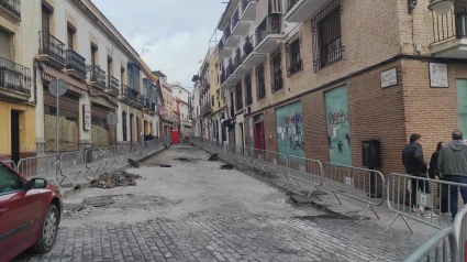 La Calle Alfaros de Córdoba en obras

EUROPA PRESS/ARCHIVO