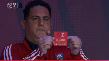 Imagen del sorteo de Copa