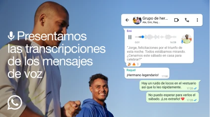 WhatsApp: transcripciones de los mensajes de voz