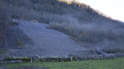 Las obras de estabilización están muy avanzadas