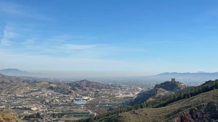 Contaminación atmosférica en Lorca por concentración de polvo sahariano en suspensión