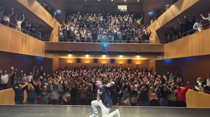 Éxito absoluto en Guadix del nuevo espectáculo del monologuista Chistian García