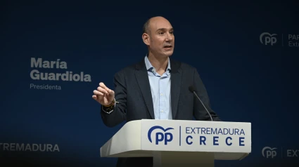 El portavoz del PP de Extremadura, José Ángel Sánchez Juliá