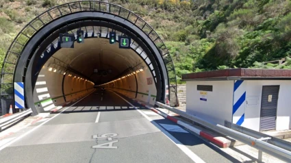 Túnel en la autovía entre Casas de Miravete y Deleitosa