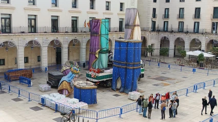 Cuenta atrás para la inauguración del belén gigante de Alicante.