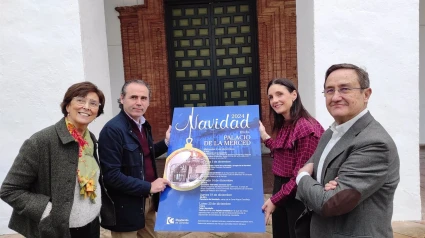 Marta Siles (2ª dcha.), en la presentación del programa de 'Navidad en el Palacio de la Merced'.POLITICA ANDALUCÍA ESPAÑA EUROPA CÓRDOBA CULTURA