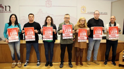 Manifestación en León el 16 de febrero de 2025