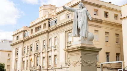 Estatua de Colon en Cartagena