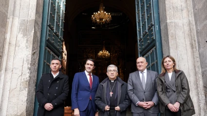 Arzobispado, Ayuntamiento y Junta cofinanciarán la reconstrucción de la cúpula de la Vera Cruz de Valladolid, tras el derrumbe en el mes de julio