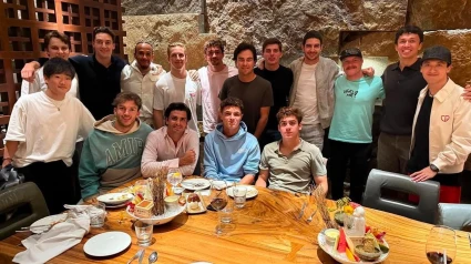 Los pilotos del Mundial 2024 se juntaron en Abu Dabi para cenar.