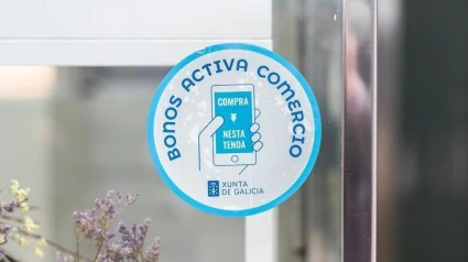 Imagen de la campaña Bono Activo Comercio de la Xunta