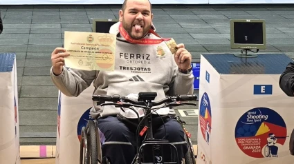 Carlos Linares dejó su huella una vez más en la competición al revalidar su título de Campeón de España