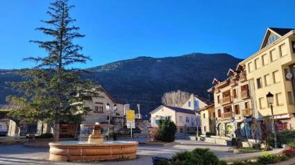 Plaza del Ayuntamiento de Biescas