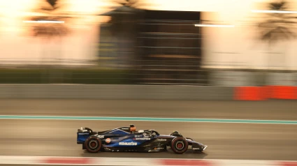 Carlos Sainz, en el primer test de pospretemporada con su nueva escudería