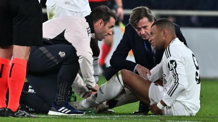 Mbappé, lesionado en el Atalanta - Real Madrid