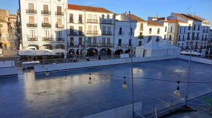 Pista de hielo de Cáceres