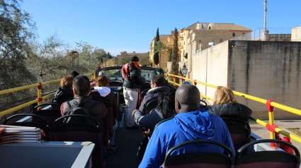 Ruta en bus personas sin hogar