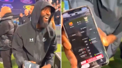 La reacción de Rüdiger tras la derrota del Barça ante el Leganés que no gustará a los seguidores culés