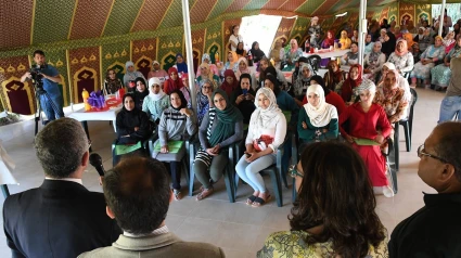 (Foto de ARCHIVO)Entrega de los diplomas de español a temporeras marroquíes por la Fundación Tres Culturas.FUNDACIÓN TRES CULTURAS12/6/2019