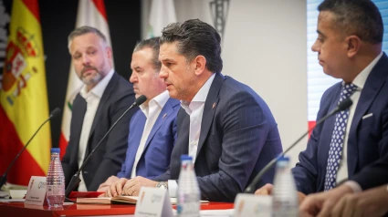 Alejandro Irarragorri durante la Junta de Accionistas este lunes