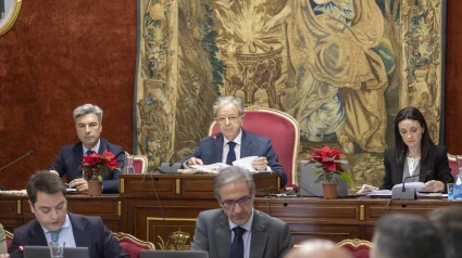 El presidente de la Diputación de Córdoba, Salvador Fuentes (centro), en el Pleno de diciembre.ANDALUCÍA ESPAÑA EUROPA CÓRDOBA POLÍTICADIPUTACIÓN DE CÓRDOBA