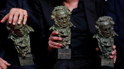 Estatuillas de los Premios Goya