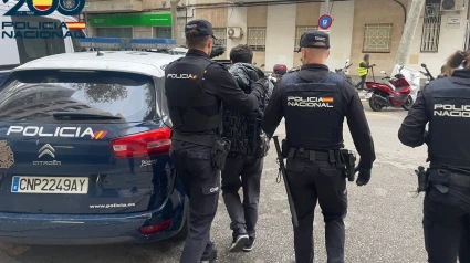 Imagen de una detención por parte de la Policía Nacional en Baleares