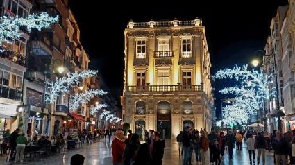 Plaza Ícue de Cartagena esta Navidad