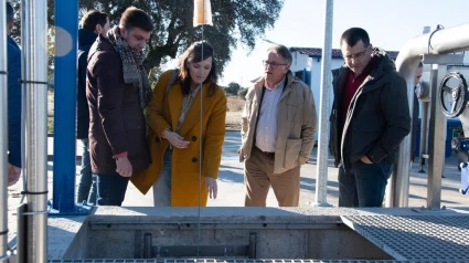 Inauguración de la EDAR en Peraleda de la Mata