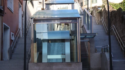 Nuevo ascensor en la ciudad de Ourense