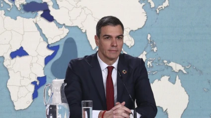 El presidente del Gobierno, Pedro Sánchez, ha agradecido a los más de 15.000 militares en misiones en el exterior su compromiso "con la paz y la seguridad en el mundo"