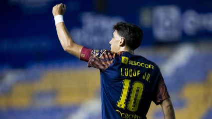 Luque llega a los 50 partidos con la elástica de UCAM CF