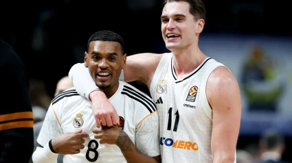 Mario Hezonja y Xavier Rathan-Mayes