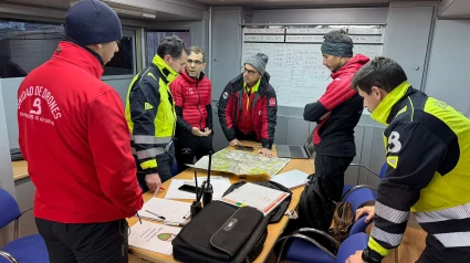 Operarivo protección civil Cantabria con motivo de la desaparición de una persona en picos de Europa.26 dic 24