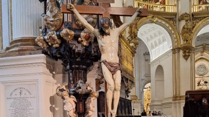 El Cristo de la Misericordia (Silencio) en la Catedral