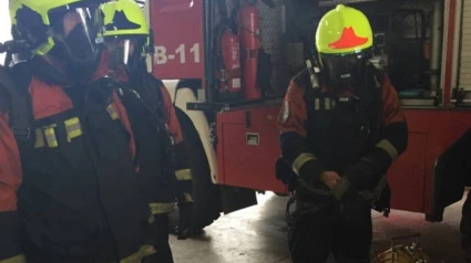 Dieciséis vecinos de un edificio de Logroño trasladados al San Pedro por intoxicación de monóxido por un incendio