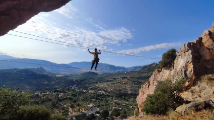 La vía ferrata ya es una realidad