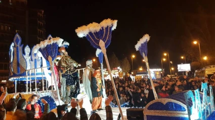 La cabalgata de los Reyes Magos en Logroño