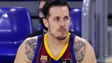 Thomas Heurtel, con la camiseta del Barcelona