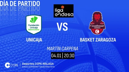 Horario y dónde ver y escuchar el Unicaja-Zaragoza de este sábado 4