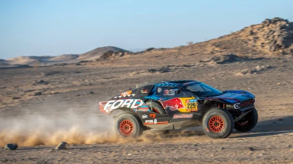 Carlos Sainz, en el Dakar