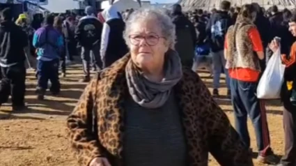 La señora mayor que apareció en la rave de Año Nuevo de Ciudad Real