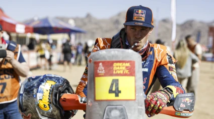 Daniel Sanders ha ganado la cuarta etapa del Dakar.