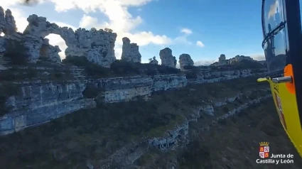 Emergencias 112cyl en la zona de Orbaneja del Castillo (Burgos)