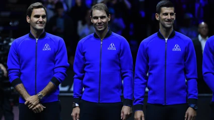 Roger Federer, Rafa Nadal y Novak Djokovic son los tenistas más laureados de la historia.