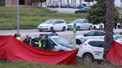 Imágenes de la escena del crimen en Gerena