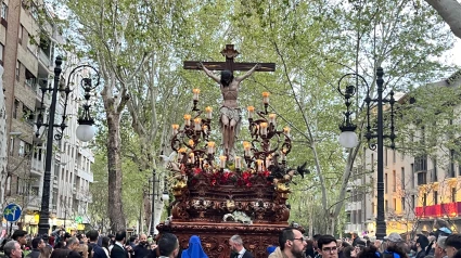 El Cristo de la Redención por la Carrera de la Virgen