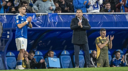 Calleja en el derbi asturiano