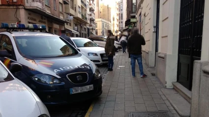 Policía Nacional en los juzgados de Zamora